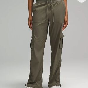 Olive Cargo Pants for Women